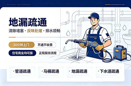 哈密地漏疏通