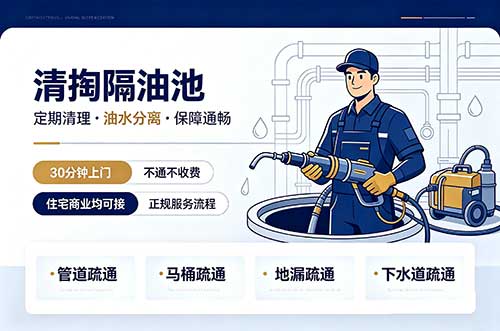 哈密清掏隔油池
